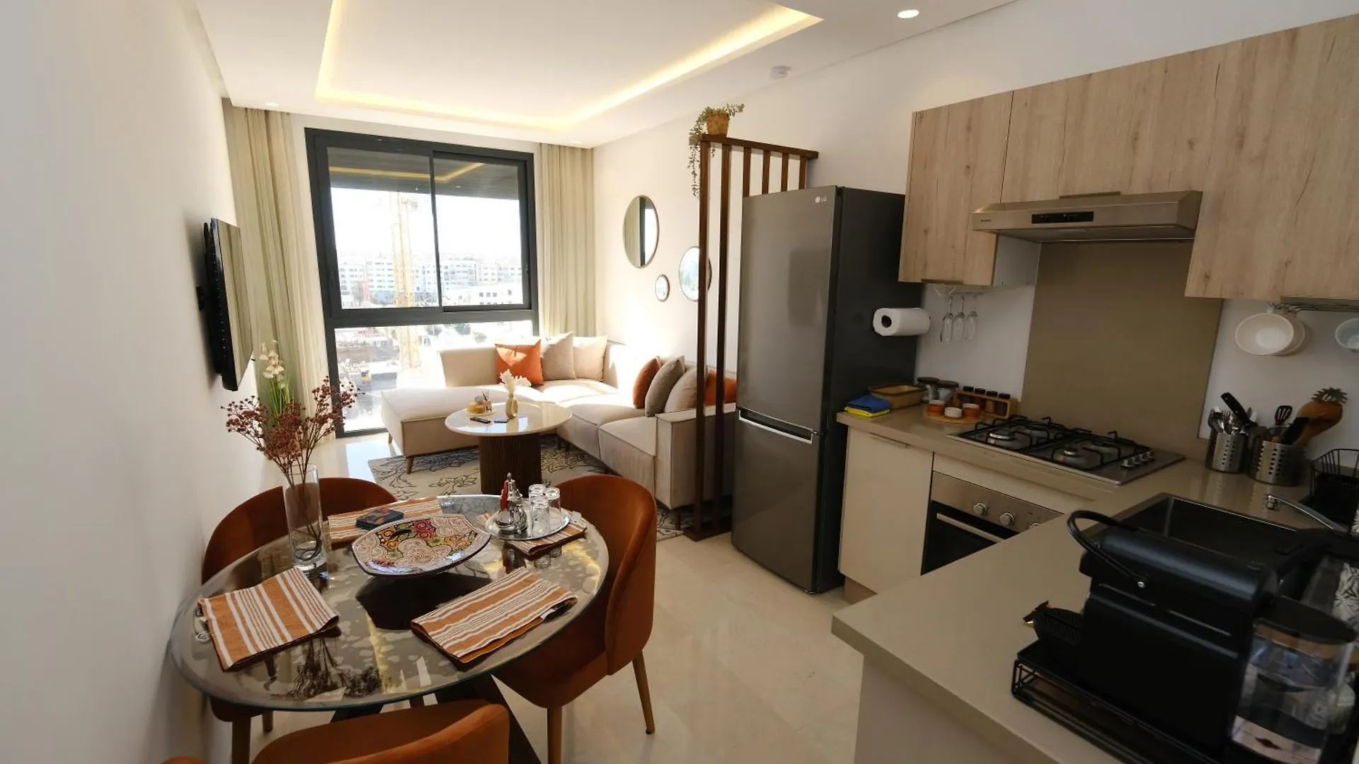 Appartement Chic Et Cosy - Casablanca Finance City Apartment